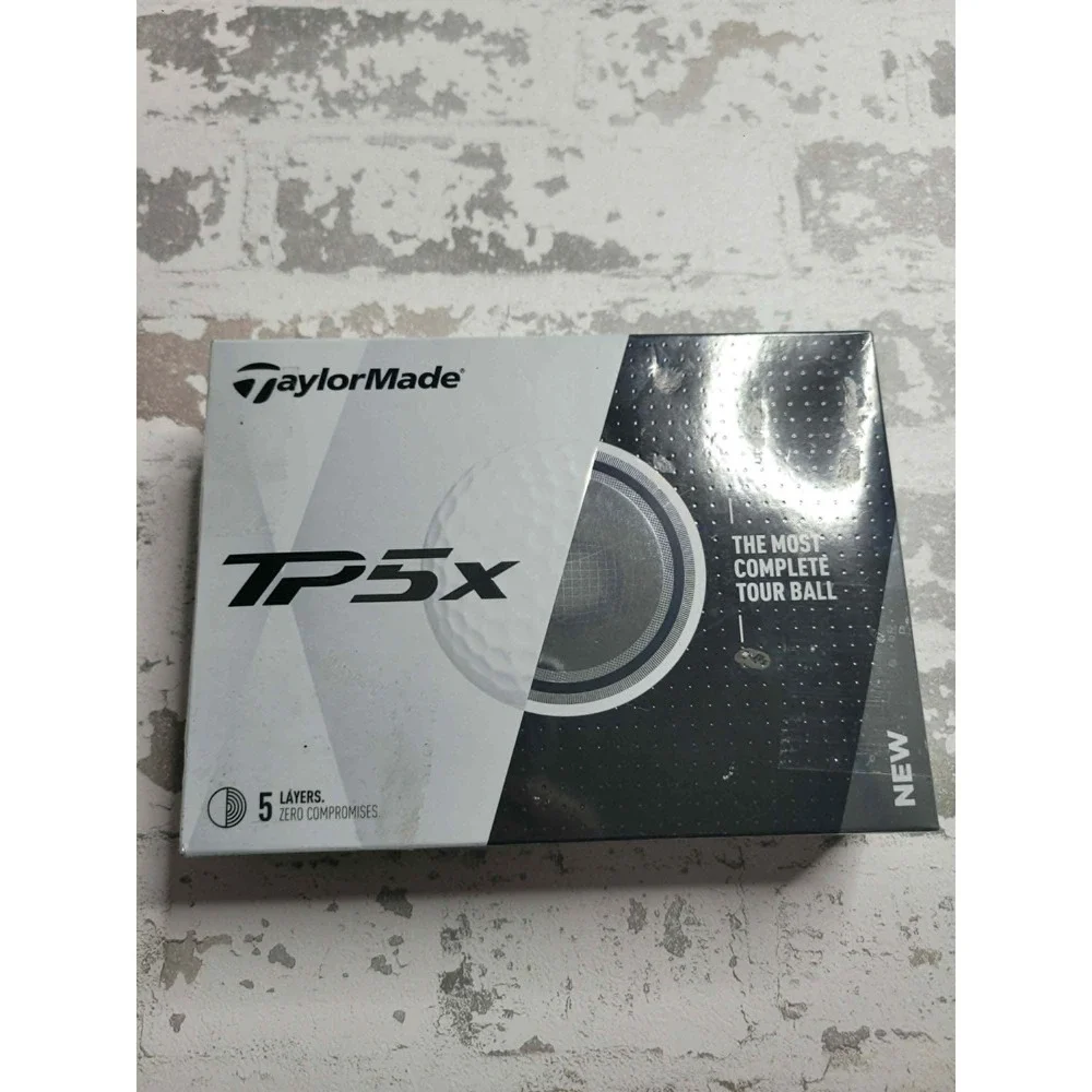 NEW Taylormade TP5X Golf Balls 4 Sleeves‎ of 3 Twelve Total Balls NIB